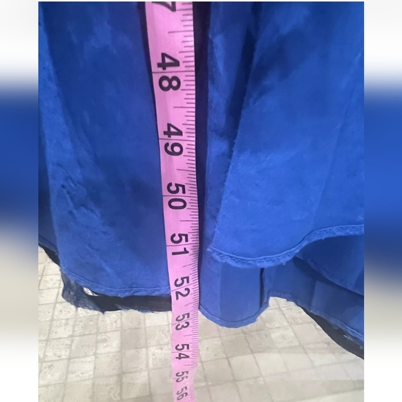 BELLE BADGLEY MISHKA SANDRINE FLORAL V-NECK, SLEEVELESS EMBROIDERY DRESS - Picture 11 of 13